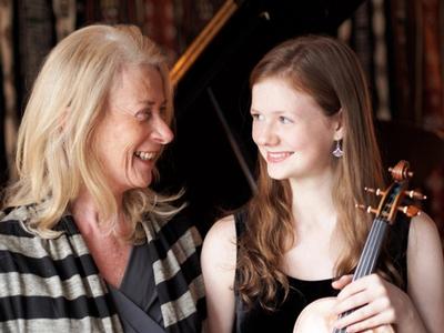 Estela Olevsky with AIice Ivy Pemberton